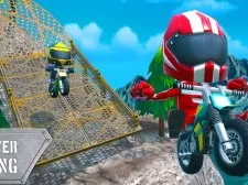 Crazy 2 Player Moto Racing